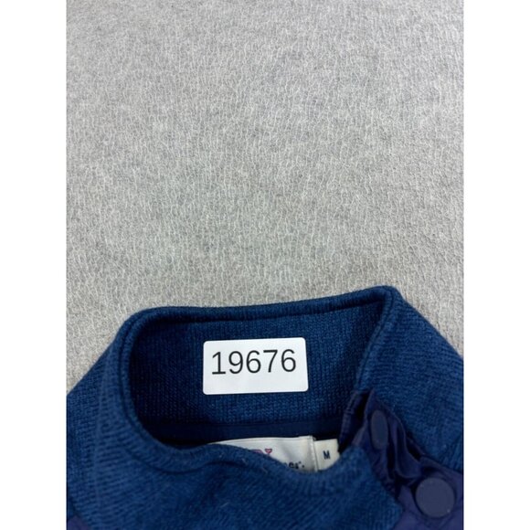 Vineyard‎ Vines Classic Whale Pullover Sweater (Women's Medium) Blue - Picture 4 of 14